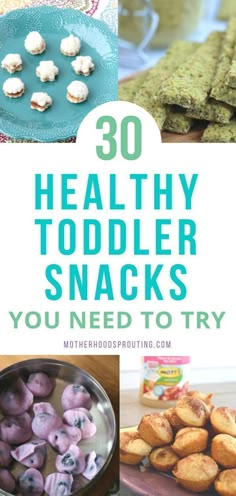 healthy toddler snacks that you need to try in the kitchen and on the table