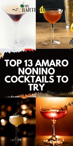 the top 13 amaro nonno cocktails to try out for this holiday season