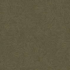 an olive green fabric with wavy lines on the back and sides, as well as a pattern