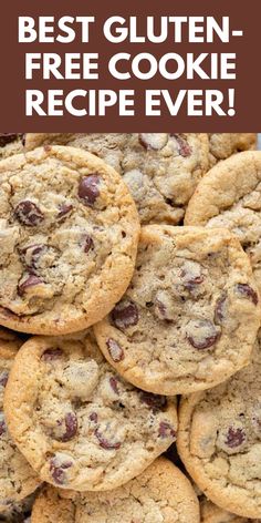 the best gluten - free cookie recipe ever is on sale for just $ 3 99