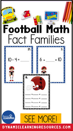 football math fact families Fact Family Games, Subtraction Within 10, Fluency Games, Subtraction Games, Fact Fluency