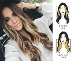 Contouring Hair, Black Hair Video, Hair Contouring, Hair Color Techniques, Ombré Hair, Long Hair With Bangs, Brown Blonde Hair