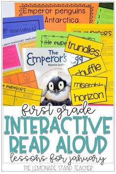 an interactive read aloud for the emperor penguin and other children's books with text