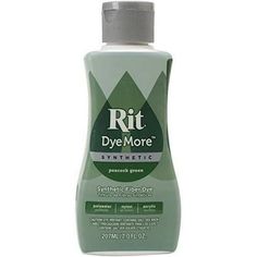 a bottle of rit dyemore synthetic