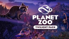 the logo for planet zoo twilight pack