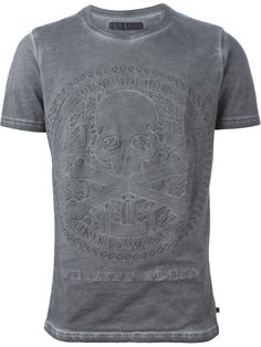 Philipp Plein Camiseta Punk Chic, Tshirt Design Men, Mens Graphic T, Weird Shirts, Surf Wear, Tee Shirt Homme, Mens Tee Shirts, Philipp Plein