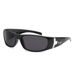 Brand: Callaway Description: Sunglasses/Shades, Men's, Hardcore, Gangster, Lowrider, Cholo Model: Locs 9030 Color: Black W/Locs Logo On Temples Size: Lens - 65mm | Bridge - 16mm | Temple - 127mm Material: Rim/Bridge - Plastic | Len's - Plastic | Temple - Plastic Condition: Pre-Owned, Very Good, No Chips/Cracks/Excessive Wear Black Shield Sunglasses With Mirrored Lenses For Streetwear, Black Tinted Shield Sunglasses For Streetwear, Black Shades Sunglasses Men, Locs Sunglasses Gangsters, Thug Life Sunglasses, Lowrider, Shades Sunglasses, Sports Sunglasses, Black Sunglasses