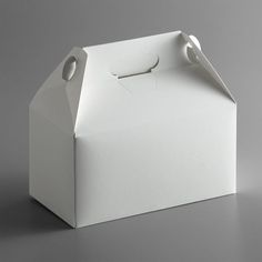 an empty white box on a gray background