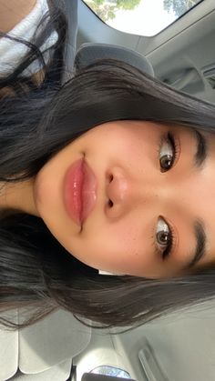 Matte Asian Makeup, Makeup For Tan Skin Asian, Tanned Skin Makeup Asian, Natural Filipino Makeup, Asian Clean Girl Makeup, Sunkissed Makeup Asian, Soft Ethereal Aesthetic Makeup, Tan Skin Asian Makeup, Make Up For Tan Skin Asian