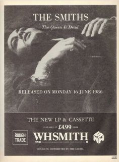 the smiths concert poster for their upcoming show