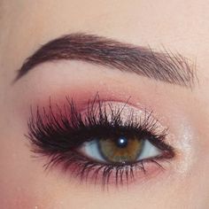 Carnaval Make-up, Freedom Makeup, Beautiful Wedding Makeup, Pink Eye Makeup, Valentines Day Makeup, Hari Valentine, Brow Powder, Makijaż Smokey Eye, Makeup Hacks