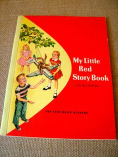 My Little Red Story Book Bear Images, Childhood Books, Vintage School, Vintage Memory, School Books, I Remember When, Little Golden Books, Vintage Children's Books, Story Book