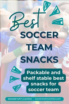 the best soccer team snacks for kids