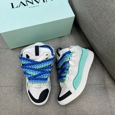 Size: 35-47 It comes with Dust box, Care manual, Tag, and Paper bag.Size Guide: Sneakers Aesthetic, Lanvin Shoes, Preppy Shoes, Shoes Outfit Fashion, Luxury Sneakers, Shoe Inspo, Girly Shoes