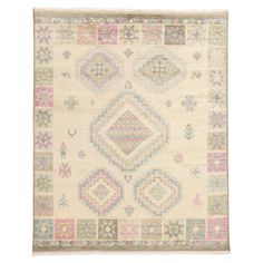 31208 New Blushing Oasis Modern Boho Moroccan Rug, 08'01 x 10'00. This hand knotted wool Blushing Oasis Modern Boho Moroccan rug is a captivating blend of soft, pastel hues and intricate tribal motifs. The intriguing composition exudes a serene, inviting atmosphere reminiscent of a tranquil oasis, making it an ideal addition to any space that seeks a touch of boho-chic charm. The gentle pastel earth tones create a warm and cozy ambiance, while the delicate patterns evoke a sense of calm and harm Pastel Earth Tones, Art Marocain, African Rugs, Style Marocain, Modern Desert, Moroccan Style Rug, Modern Moroccan, Area Rug Design, Desert Oasis