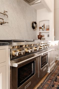 Appliance Update in the Kitchen! - Chris Loves Julia Wolf Oven, Kitchen Open Concept, Double Oven Kitchen, Wolf Range, Double Oven Range, Luxury Appliances, Brooklyn Brownstone, Ideal Kitchen, Large Oven