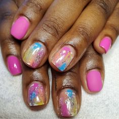 Spirit Fingers, Spirit Finger, Short Gel Nails, Nails Colors, Short Nail, Nails Only, Short Nail Designs, Cute Nail Designs