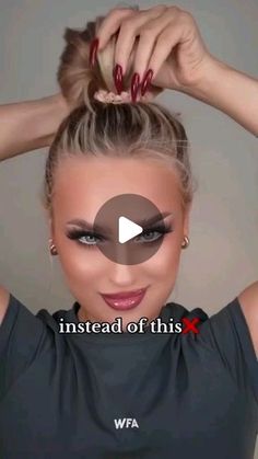 Simple Hairstyles & Tips on Instagram: "The Best hair tutorials 🔥🔥 By @ingaterner ❤️ . *No copyright infringement was intended. If you are the author of this video and do not want your video to be posted on this page, please contact me in DM and your video will be deleted as soon as possible. Thank you 🤗 . #hairvideo #hairstyleideas #tutorialhair #hairtutorialvideo #hairstylevideo #hairvideotutorial #videohair #hotd #hairtutorial #hairvideoshow  #hairdecoration #braidtutorial #braidoftheday #hairofinstagram #prettyhairstyles #hairtransformation #tutorialvideo #hairvideoshow #hairglamvideos #hairstyleideas" Easy Hairstyles For Thick Hair, Ponytail Hairstyles Easy, Hair Tutorials For Medium Hair, Hair Up Styles, Bun Hairstyles For Long Hair, Braided Hairstyles For Wedding, Hair Videos Tutorials, Kids Braided Hairstyles