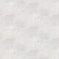 a white wallpaper with an intricate design