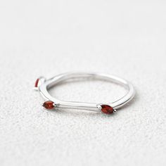 Lab Ruby Three Stone White Gold Ring - Felicegals 丨Wedding ring 丨Fashion ring 丨Diamond ring 丨Gemstone ring--Felicegals White Gold Ruby Ring, Vintage Inspired Engagement Rings, Jewelry Knowledge, Half Eternity Band, Rose Gold Band, Local Jewelry, Unique Wedding Bands, Bridal Bands, Vintage Band