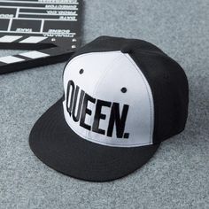 Hats - King Queen Couple Baseball Cap Baseball Couples, Queen Hat, Girl Baseball Cap, Urban Street Fashion, Logo Basketball, Womens Visor, Love Wife, Flat Hat, Fishing Hats