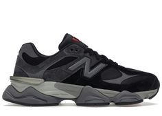 New Balance 9060 Black Castlerock Grey New Balance 9060 Black, Mens Grey Shoes, Sneaker New Balance, Grey New Balance, New Balance 9060, Japanese Store, New Balance Black, Sneakers Adidas, New Balance Sneakers