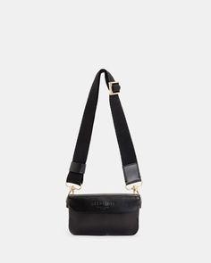 Adjustable and removable strap External credit card slot Magnetic closure Fits the largest iPhone – please check our measurements Metal hardware Crossbody Bag Black, Trainer Heels, Black Leather Crossbody Bag, Leather Trainers, Leather Belts, Black Cross Body Bag, Metal Hardware, Leather Jewelry, All Saints