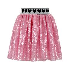 exclude-sale Bottoms Bubble Gum Hot Pink Sequin Skirt Pink Sequin Skirt, Skirt Flowy, Pink Sequin, Bubble Gum, Lay Flat, Fashion Inspo Outfits, Sequin Skirt, Hot Pink, Inside Out