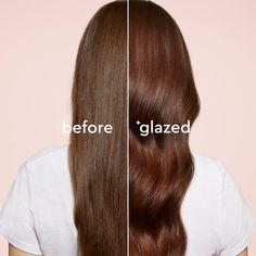 Glaze Super Hair Gloss - Chocolate Gleam - 6.4 fl oz Chocolate Brown Formula, Milk Chocolate Hair Color, Milk Chocolate Hair, Hair Glaze, Mahogany Hair, Girl Hair Drawing, 4b Hair, Box Dye, Conditioning Hair