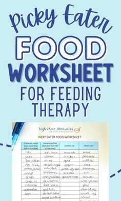 Picky eater food worksheet. Picky Eater Food, Food Worksheet, Banana Baby Food, Toddler Picky Eater, Try New Foods, Picky Toddler, Veg Soup