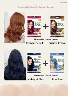 Garnier Hair Color Before And After, Mix Hair Color Ideas, Hair Colour Mixing, Hair Dye Tutorial, Garnier Hair Color, Hair Color For Brown Skin, Best Hairstyles For Women, Hair Color Underneath