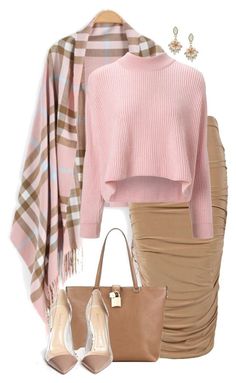 very nice and beautiful dress design Pink And Beige Outfit, Dress Pink Outfit, Dress Trendy, Beige Outfit, Trendy Dress, Mode Casual, Pink Outfit, Inspiration Mode, Trendy Dresses