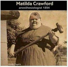 an old photo of a woman holding a baseball bat in her right hand, with the words matilda crawford on it