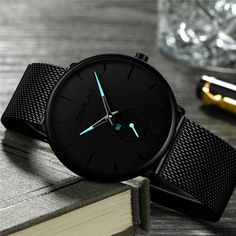 size Black Russian, Mens Fashion Classic, Designer Watches, Fashion Watch