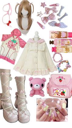 Cutecore Fashion D, Kawaii Core, J Fashion, Creepy Cute, Really Cute Outfits, Kawaii Clothes