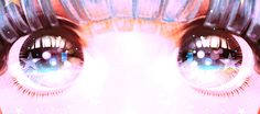 an image of the eyes and eyelashes of a woman