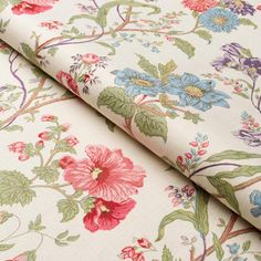 an image of a floral print fabric