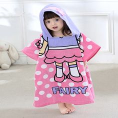 Kids Baby Bathrobe Soft Kids Boys Hooded Bath Robe Cartoon Cotton Children Clothes Girls Water Bath Robes For Boys, Baby Bath Robe, Children Clothes, Kids Outfits Girls, Kids Boys, Kids Outfits, Bath, Water