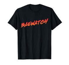 PRICES MAY VARY. The Baewatch T-Shirt Lifeguard Tee can be worn on the beach or a warm summers day.Combine this T-Shirt with a baewatch swimsuit, bae watch bathing suit, bae watch swimsuit or some babe watch stuff to makes the perfect gift ! Do you want to become a lifeguard? Do you admire the amazing work these individuals do? Either way, we have the perfect, lifeguard t-shirt for you to wear. Show your support out and about or at home in this epic lifeguard tee. Lightweight, Classic fit, Doubl Bae Watch Swimsuit, Bae Watch, Tee Shop, Branded T Shirts, Bathing Suit, The Amazing, Bathing Suits, Top Styles, The Beach