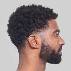 Trendy men faded haircut ideas | Easy hairstyle ideas Black Fade Haircut, Afro Hair Fade, Temp Fade Haircut, Waves Hairstyle Men, Fade Haircut Curly Hair, Men Fade Haircut Short, Fade Haircut Styles, Afro Hairstyles Men, Black Hair Cuts