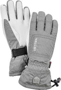 Hestra Women's CZone Powder Insulated Gloves, Size: 7, Gray Hestra Gloves, Ski Gloves, Winter Weather, Crazy Shoes, Outdoor Brands, Rei Co-op, Womens Gloves, Winter Glove