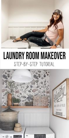 the laundry room makeover step - by - step guide