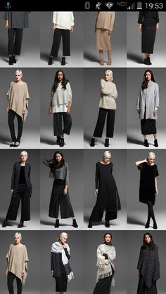 Eileen Fisher Winter Outfits, Minimalist Style For Women Over 50, Eileen Fisher Style Inspiration, Eileen Fisher Style 2023, Eileen Fisher Style Over 50, Eileen Fisher Capsule Wardrobe, Cute School Outfits, Eileen Fisher Style, Wardrobe Minimalist