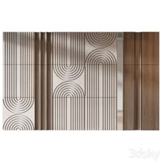 Panel 0102 - Other decorative objects - 3D model Cnc Panel Design, Decorative Wall Panels Texture, Mdf Wall Panel Ideas, Wallpaper 3d Panel, 3d Panels Texture, 3d Mdf 3d Wall Panels, 3d Pvc Wall Panel Bedroom, Wall Cladding Texture