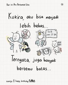 *hidup* happy birthday! *melanjutkan hidup* [Refleksi Tambah Tuwir] nggak deng 😂 pertambahan usia merupakan salah satu hal yang bisa disyukuri dan dijalani (walau kayaknya makin ke sini, makin biasa saja). Makin degdegan, karena rasanya kesempatan salah langkah atau memulai hal baru makin sempit, munculnya keterbatasan karena keadaan dan sistem di bumi juga sedikit banyak makin intenss :") shoutout to pandemi kopit yang bikin waktu juga terasa terdilatasi, tapi kalo dilihat seksama, uda... Keep Going, Health Tips, Happy Birthday, Instagram