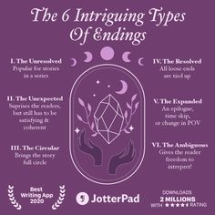 the 6 intriguing types of endings