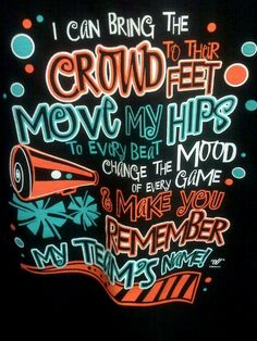 the back of a t - shirt that reads, i can bring the crowd to their move my hips to every beat