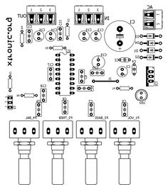 the wiring diagram for an electrical device