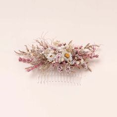 Handmade hair combs,Bride's hair comb,baby's breath,white small flowers,Statice Dried Flowers,crystal grass 🌼pprox. 5.5" wide by 3.5" tall Everlasting dried flower hair comb. Perfect for weddings, bridesmaids, brides, flower girls, engagement shoot, maternity shoot, showers.  Product maintenance and features   🌼. These are handmade by natural processing, there will be some deviations in the appearance and size of each piece, but it will not affect the overall effect! 🌼. All materials are preserved flowers or natural dried flowers, no water is required, and can be kept for 1- 3 years in a dry environment! 🌼. If you need to clean up, use a hair dryer to gently blow off the dust! 🌼. Due to the influence of light or display, there will be slight colour difference! 🌼. The stems and leaves Baby’s Breath Hair, Dried Flower Hair Comb Wedding, Dried Floral Hair Comb, Hydrangea Dried, Orange Daisy, Dried Oranges, Lavender Hair, Flower Hair Comb, Preserved Flowers