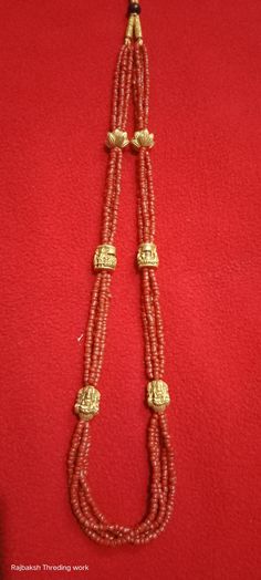 Latest Beads Jewellery Designs Gold, Gold Beads Designs, Coral Jewelry Indian Gold, Latest Beads Jewellery Designs, Beads Jewellery Designs, Mango Mala Jewellery, Gold Ruby Necklace, Mango Mala, Coral Jewellery